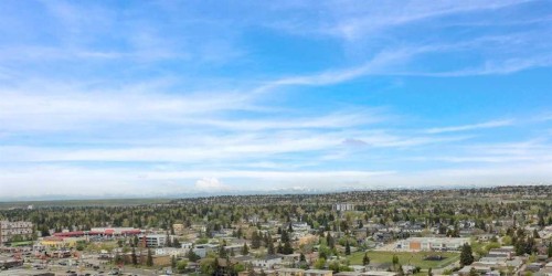 2203-77 Spruce Place Sw, Calgary, AB - Outdoor With View