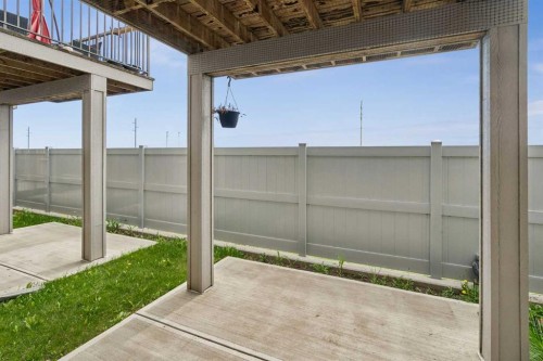 120 Copperstone Villas Se, Calgary, AB - Outdoor With Balcony With Exterior