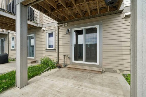 120 Copperstone Villas Se, Calgary, AB - Outdoor With Balcony With Exterior
