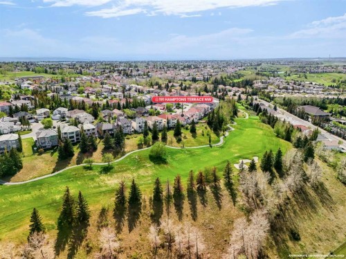 191 Hamptons Terrace Nw, Calgary, AB - Outdoor With View
