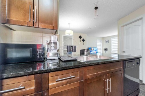 309-7110 80 Avenue Ne, Calgary, AB - Indoor Photo Showing Kitchen