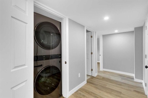 452 Queen Alexandra Way Se, Calgary, AB - Indoor Photo Showing Laundry Room