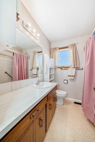 970 Berkley Drive Nw, Calgary, AB - Indoor Photo Showing Bathroom
