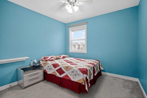 152 Redstone Villas Ne, Calgary, AB - Indoor Photo Showing Bedroom