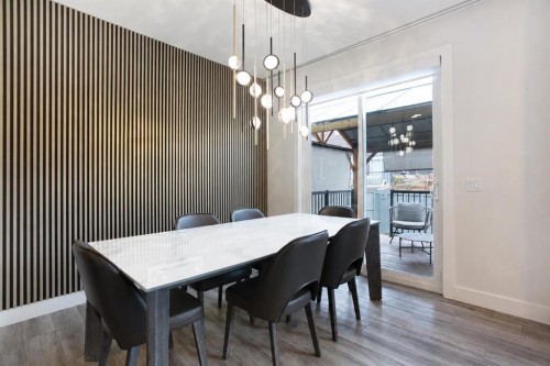 37 Savanna Heath Ne, Calgary, AB - Indoor Photo Showing Dining Room