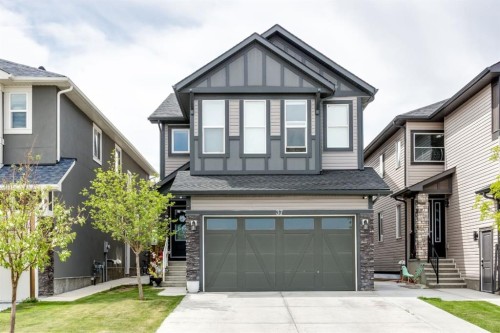 37 Savanna Heath Ne, Calgary, AB - Outdoor With Facade