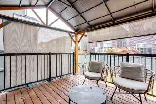 37 Savanna Heath Ne, Calgary, AB - Outdoor With Deck Patio Veranda With Exterior