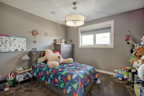 1233 Hillcrest Manor Estates, Strathmore, AB - Indoor Photo Showing Bedroom
