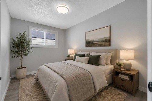 3640 Dover Ridge Drive Se, Calgary, AB - Indoor Photo Showing Bedroom