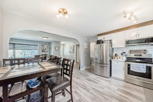 447 Malvern Close Ne, Calgary, AB - Indoor Photo Showing Kitchen With Stainless Steel Kitchen