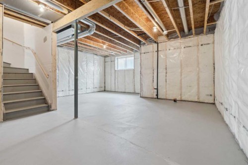 98 Seton Road Se, Calgary, AB - Indoor Photo Showing Basement