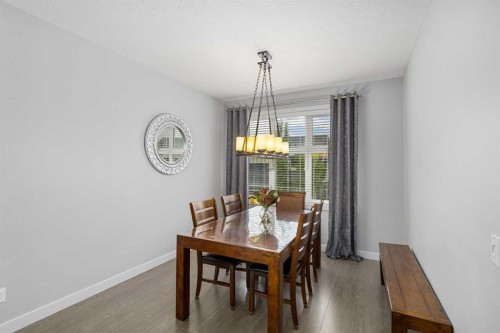 175 Silverado Plains Park Sw, Calgary, AB - Indoor Photo Showing Dining Room