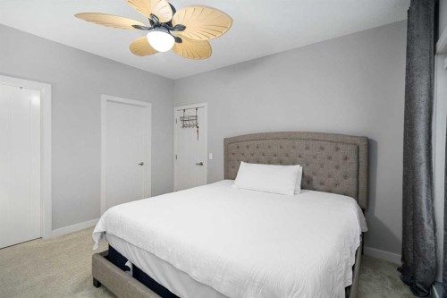 175 Silverado Plains Park Sw, Calgary, AB - Indoor Photo Showing Bedroom