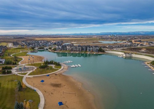 86 Mahogany Drive Se, Calgary, AB - Outdoor With Body Of Water With View