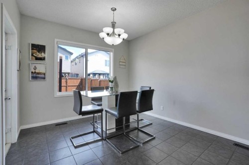 454 Skyview Ranch Way Ne, Calgary, AB - Indoor Photo Showing Dining Room