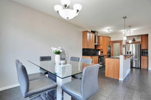 454 Skyview Ranch Way Ne, Calgary, AB - Indoor Photo Showing Dining Room