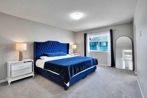 454 Skyview Ranch Way Ne, Calgary, AB - Indoor Photo Showing Bedroom