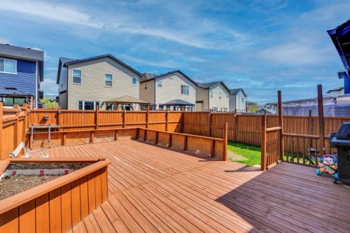 454 Skyview Ranch Way Ne, Calgary, AB - Outdoor With Deck Patio Veranda With Exterior