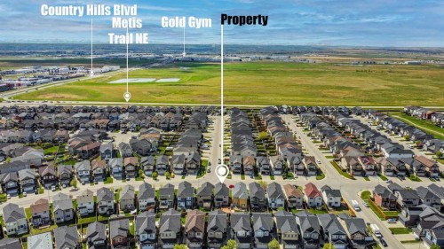454 Skyview Ranch Way Ne, Calgary, AB - Outdoor With View