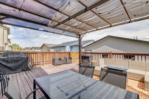 411 Silverado Drive Sw, Calgary, AB - Outdoor With Deck Patio Veranda With Exterior