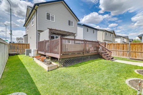 411 Silverado Drive Sw, Calgary, AB - Outdoor With Deck Patio Veranda With Exterior
