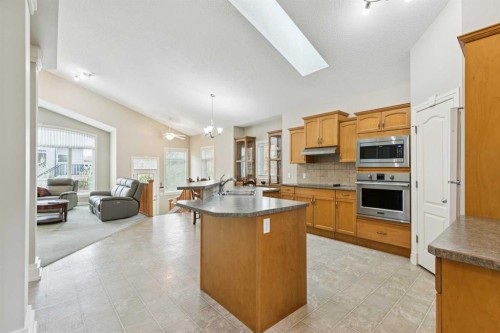 94 Panatella Close Nw, Calgary, AB - Indoor Photo Showing Kitchen With Stainless Steel Kitchen