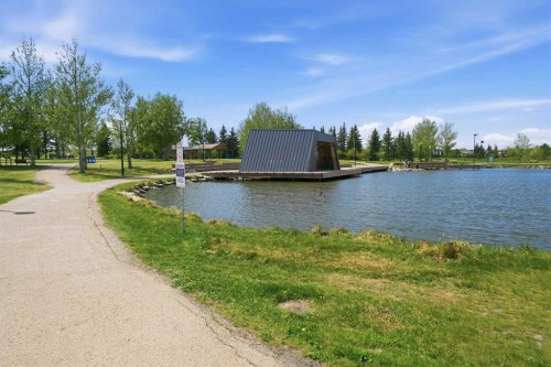 142 Elizabeth Way Se, Airdrie, AB - Outdoor With Body Of Water With View
