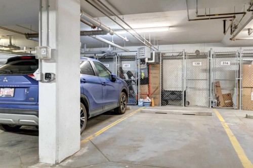 120-20 Walgrove Walk Se, Calgary, AB - Indoor Photo Showing Garage