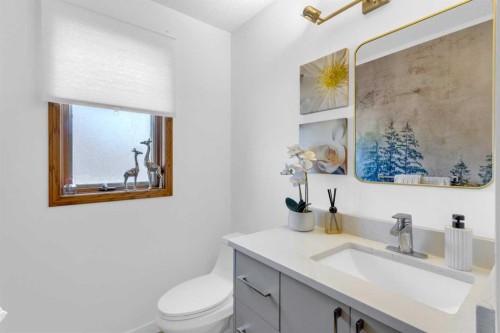 25 Deerfield Manor Se, Calgary, AB - Indoor Photo Showing Bathroom