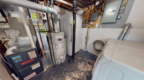 117 Midcrest Crescent Se, Calgary, AB - Indoor Photo Showing Basement