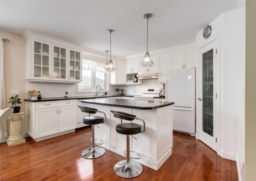 332 Pinemont Road Ne, Calgary, AB - Indoor Photo Showing Kitchen With Upgraded Kitchen