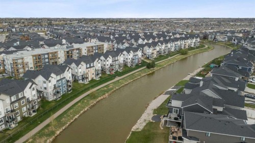 284 Canals Crossing Sw, Airdrie, AB - Outdoor With Body Of Water With View