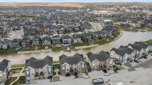 284 Canals Crossing Sw, Airdrie, AB - Outdoor With Body Of Water With View