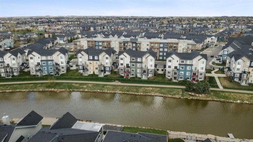 284 Canals Crossing Sw, Airdrie, AB - Outdoor With Body Of Water With View