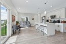 284 Canals Crossing Sw, Airdrie, AB  - Indoor Photo Showing Kitchen With Upgraded Kitchen 