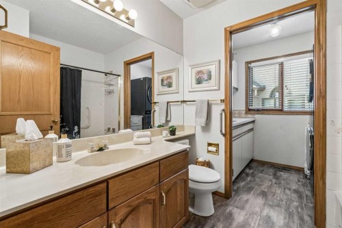 112 Oakbriar Close Sw, Calgary, AB - Indoor Photo Showing Bathroom