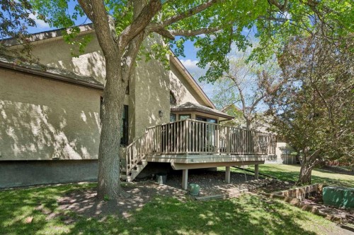 112 Oakbriar Close Sw, Calgary, AB - Outdoor With Deck Patio Veranda
