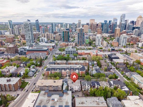 202-823 19 Avenue Sw, Calgary, AB - Outdoor With View