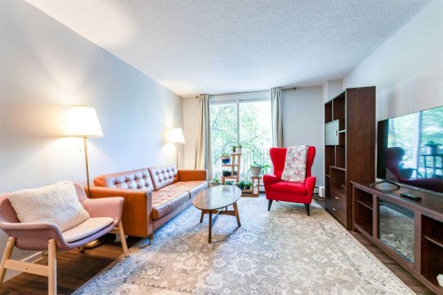 202-823 19 Avenue Sw, Calgary, AB - Indoor Photo Showing Living Room