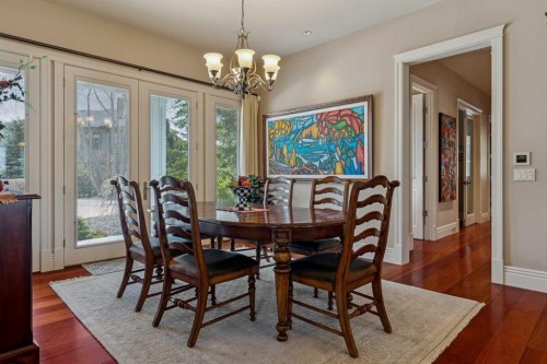 6 Aspen Ridge Lane Sw, Calgary, AB - Indoor Photo Showing Dining Room