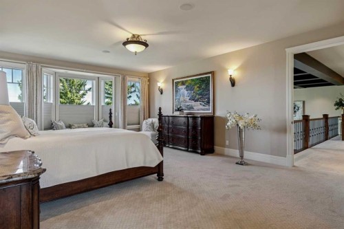 6 Aspen Ridge Lane Sw, Calgary, AB - Indoor Photo Showing Bedroom