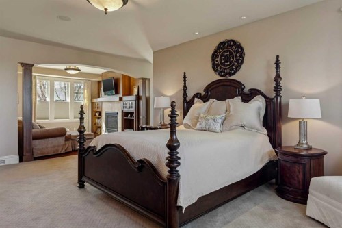 6 Aspen Ridge Lane Sw, Calgary, AB - Indoor Photo Showing Bedroom