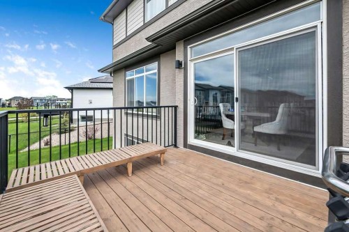 12 Ranchers Bay, Okotoks, AB - Outdoor With Deck Patio Veranda With Exterior