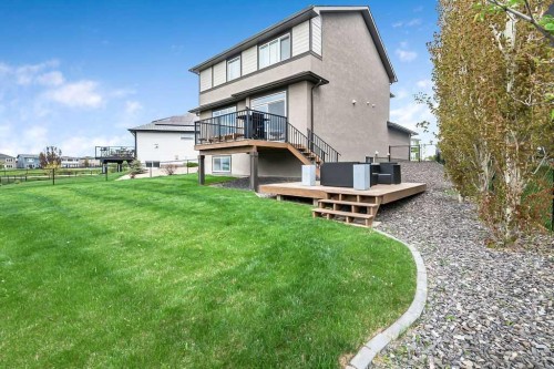12 Ranchers Bay, Okotoks, AB - Outdoor With Deck Patio Veranda