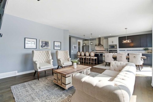 12 Ranchers Bay, Okotoks, AB - Indoor Photo Showing Living Room