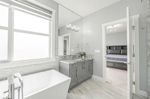 7 Waterford Heights, Chestermere, AB - Indoor Photo Showing Bathroom