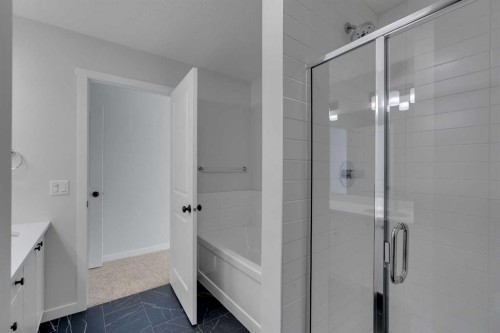76 Heirloom Drive Se, Calgary, AB - Indoor Photo Showing Bathroom