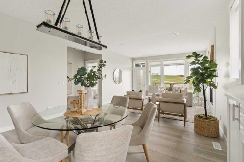 123 Crestridge Hill Sw, Calgary, AB - Indoor Photo Showing Dining Room