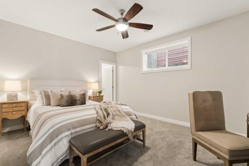 123 Crestridge Hill Sw, Calgary, AB - Indoor Photo Showing Bedroom