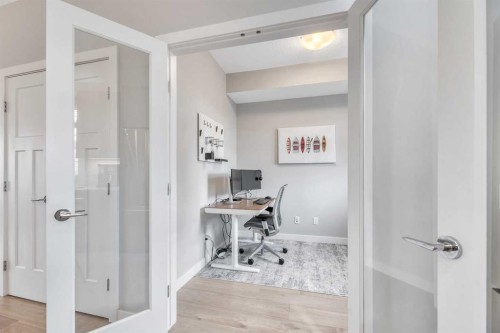 6 Quarry Gate Se, Calgary, AB - Indoor Photo Showing Office